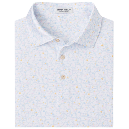 Peter Millar Men's Sandtrapped Performance Jersey Polo
