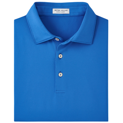 Peter Millar Men's Solid Performance Polo - Self Collar
