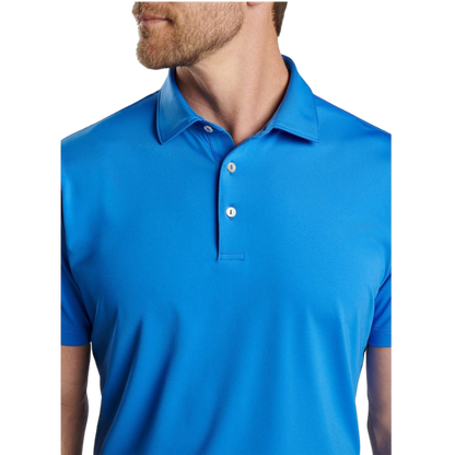 Peter Millar Men's Solid Performance Polo - Self Collar