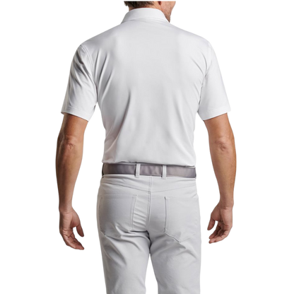 Peter Millar Men's Solid Performance Polo - Self Collar