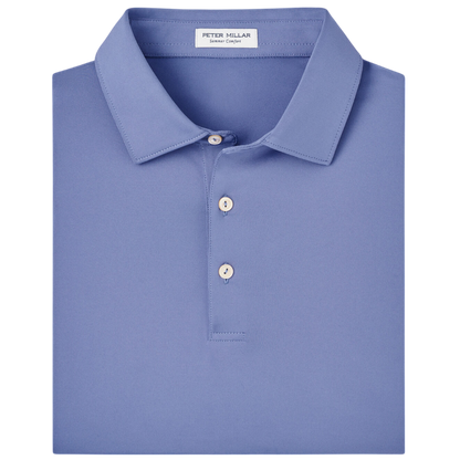 Peter Millar Men's Solid Performance Polo - Self Collar