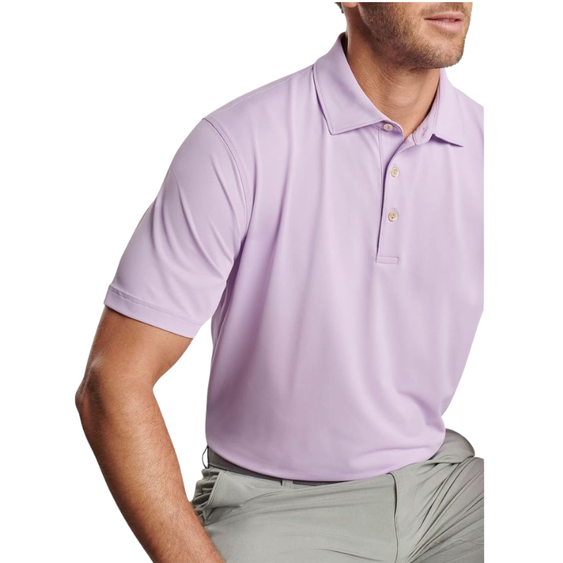 Peter Millar Men's Solid Stretch Polo