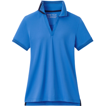 Peter Millar Women's Betty Short Sleeve Drop V Polo