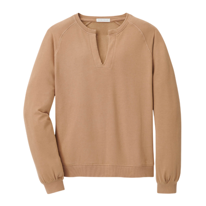 Peter Millar Women's Lava Wash Henley Crew