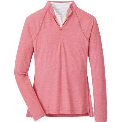 Peter Millar Women's Melange Raglan Sleeve Perth Layer Quarter-Zip