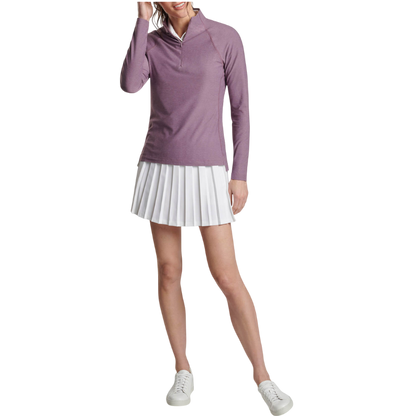 Peter Millar Women's Melange Raglan Sleeve Perth Layer Quarter-Zip
