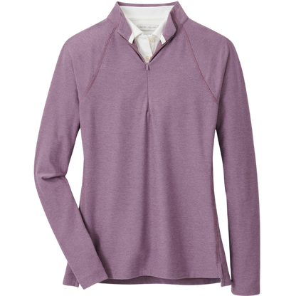 Peter Millar Women's Melange Raglan Sleeve Perth Layer Quarter-Zip