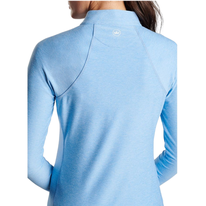 Peter Millar Women's Melange Raglan Sleeve Perth Layer Quarter-Zip