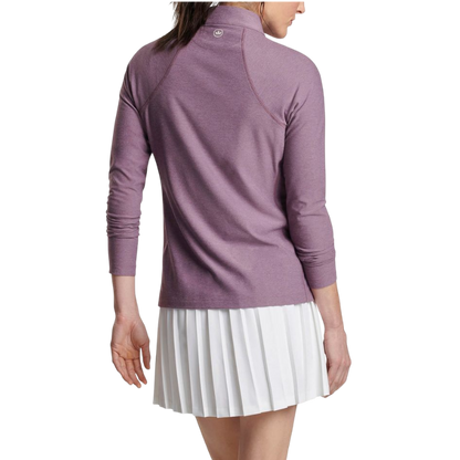 Peter Millar Women's Melange Raglan Sleeve Perth Layer Quarter-Zip