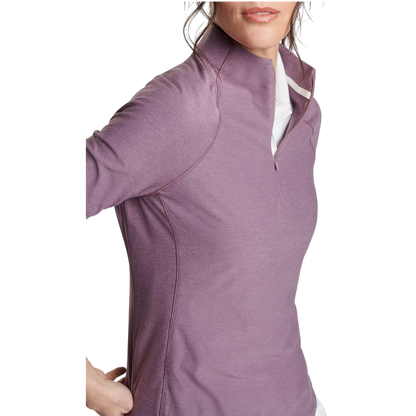 Peter Millar Women's Melange Raglan Sleeve Perth Layer Quarter-Zip