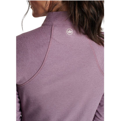 Peter Millar Women's Melange Raglan Sleeve Perth Layer Quarter-Zip