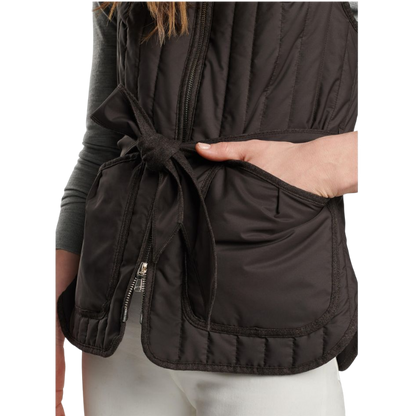 Peter Millar Women's Scout Quilted Travel Vest With Tie