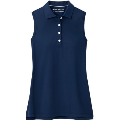 Peter Millar Women's Sleeveless Banded Button Polo
