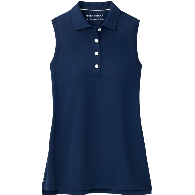 Peter Millar Women's Sleeveless Banded Button Polo