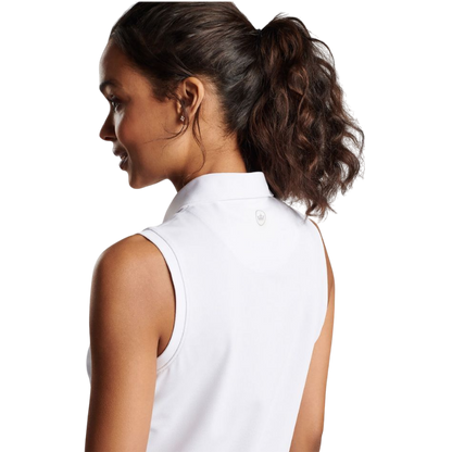 Peter Millar Women's Sleeveless Banded Button Polo