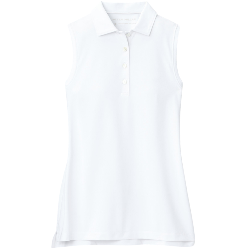 Peter Millar Women's Sleeveless Banded Button Polo