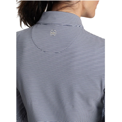 Peter Millar Women's Vista Stripe Katy Full-Zip Layer