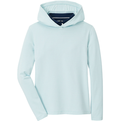 Peter Millar Women's Vista Stripe Pine Hoodie