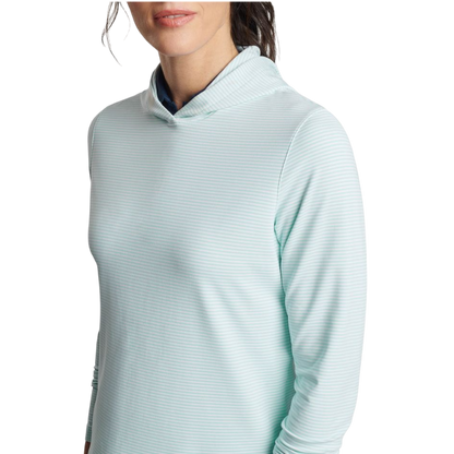 Peter Millar Women's Vista Stripe Pine Hoodie