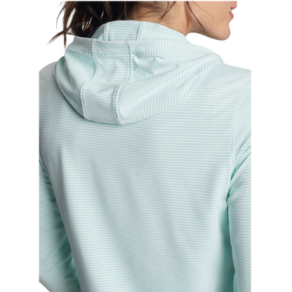 Peter Millar Women's Vista Stripe Pine Hoodie