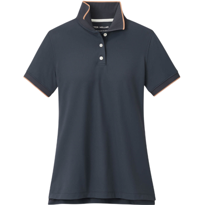Peter Millar Women's Whitworth Sport Mesh Short Sleeve Polo