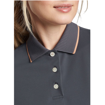 Peter Millar Women's Whitworth Sport Mesh Short Sleeve Polo