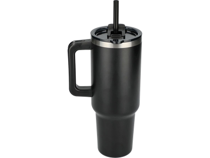 Pinnacle 40 oz Vacuum Insulated Eco-Friendly Travel Tumbler With Straw - Travel Tumblers
