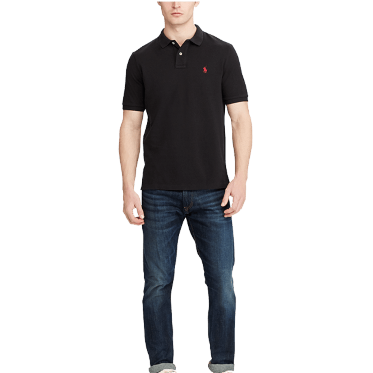 Polo Classic Fit Mesh Polo - Polos - SwagWear
