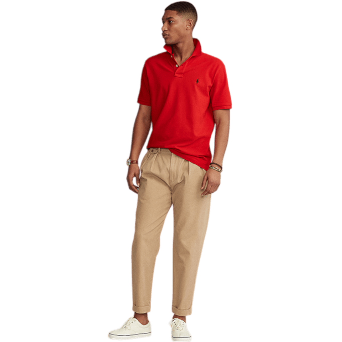 Polo Classic Fit Mesh Polo - Polos - SwagWear