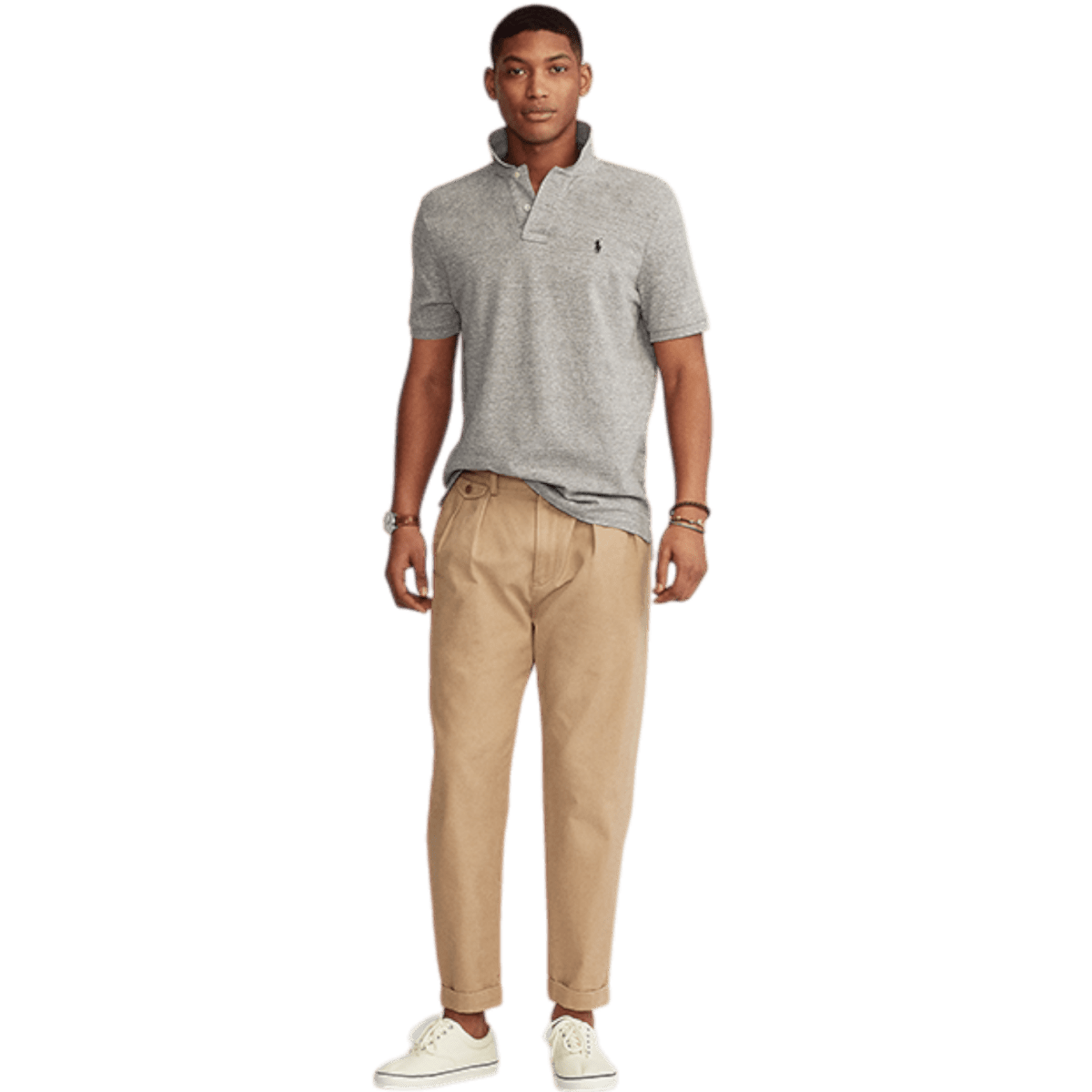 Polo Classic Fit Mesh Polo - Polos - SwagWear
