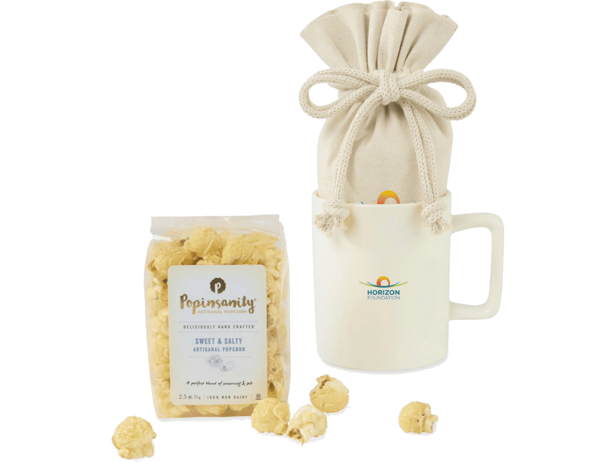 Poppinsanity Artisanal Popcorn Mug Stuffer - Food Gift Sets - SwagWear