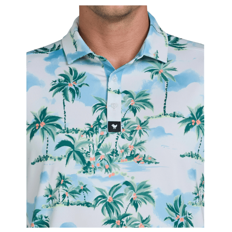 Postcard Vacation Core Performance Polo - Polos - SwagWear