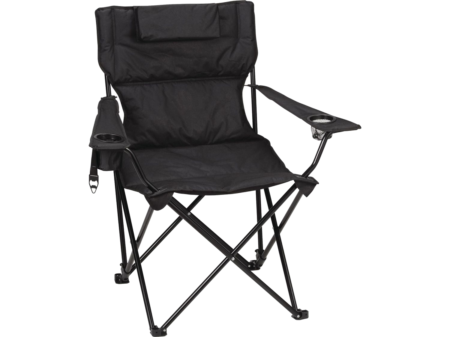 Premium Padded Foldable Outdoor Reclining Camping Chair (400lb Capacity) - Folding Chairs