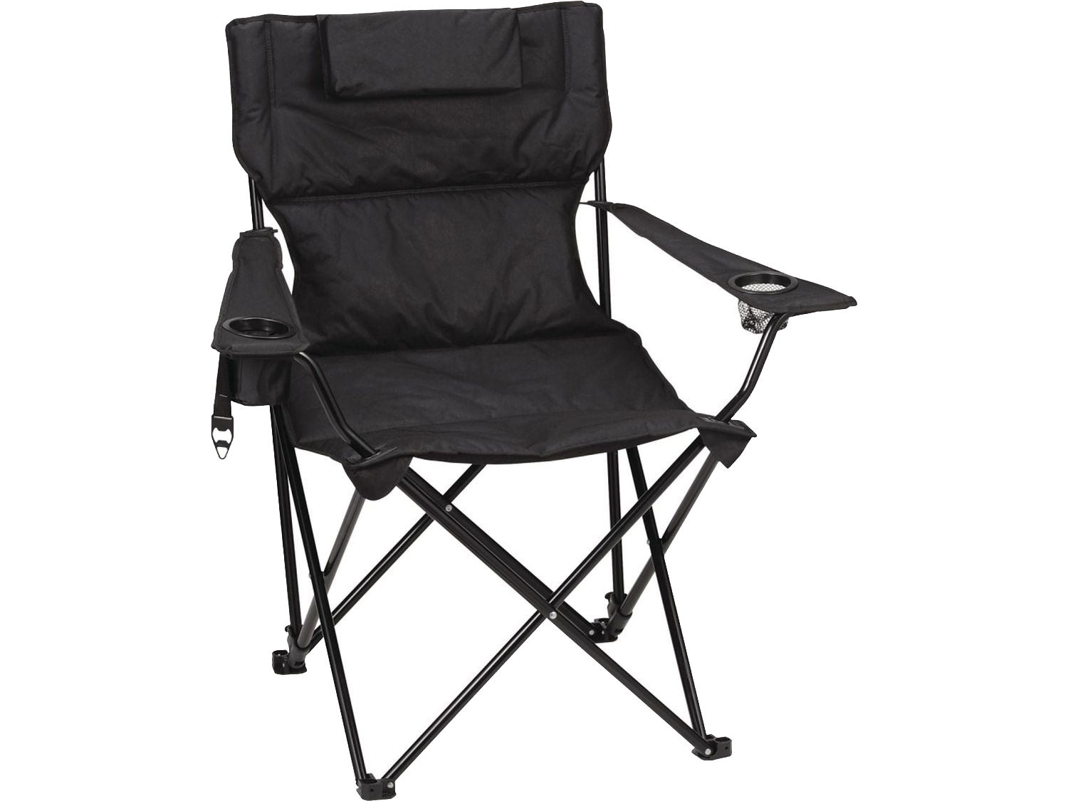 Premium Padded Foldable Outdoor Reclining Camping Chair (400lb Capacity) - Folding Chairs