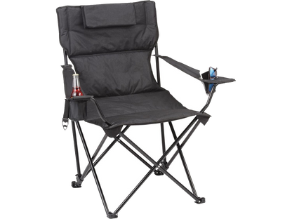 Premium Padded Foldable Outdoor Reclining Camping Chair (400lb Capacity) - Folding Chairs