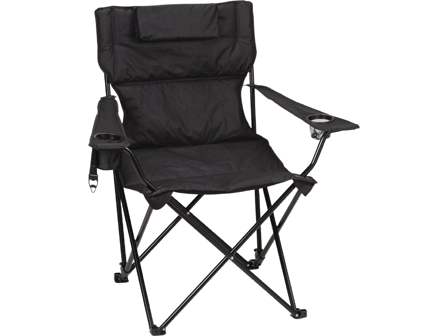 Premium Padded Foldable Outdoor Reclining Camping Chair (400lb Capacity) - Folding Chairs