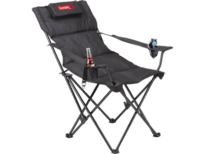 Premium Padded Foldable Outdoor Reclining Camping Chair (400lb Capacity) - Folding Chairs - SwagWear