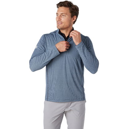 Printed Core Tech Quarter Zip
