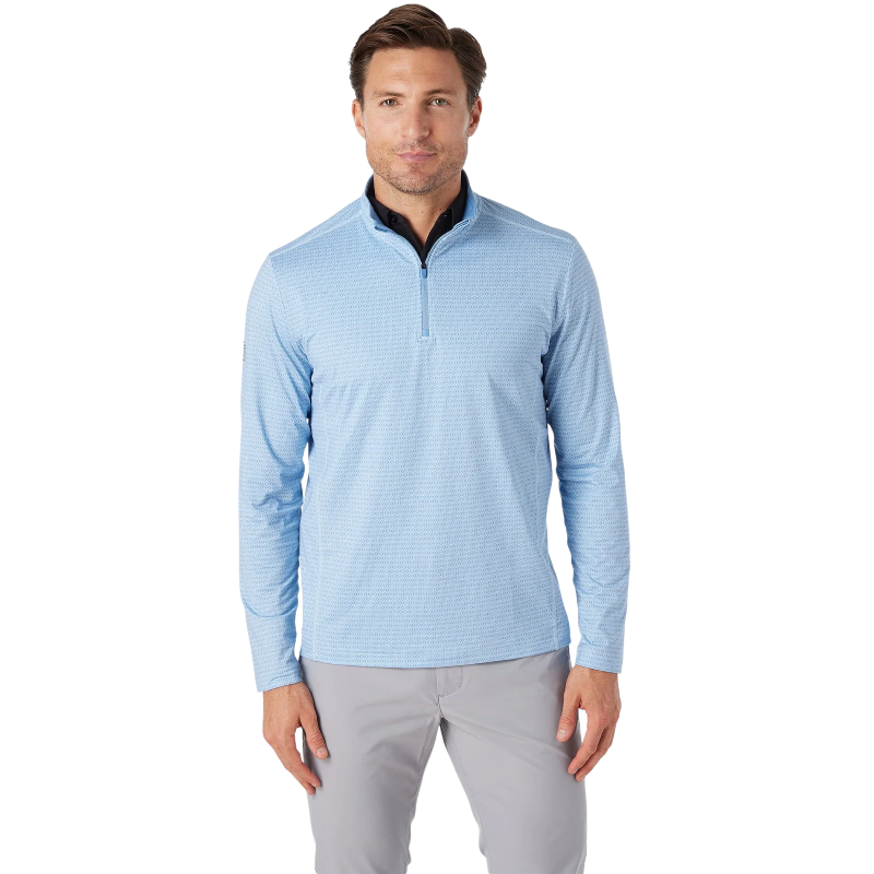 Printed Core Tech Quarter Zip