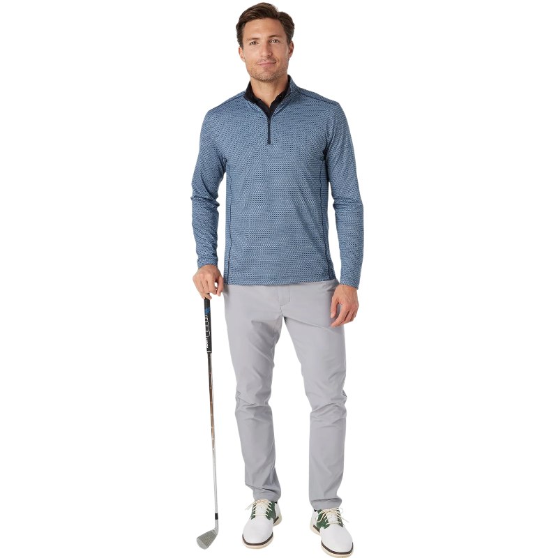 Printed Core Tech Quarter Zip