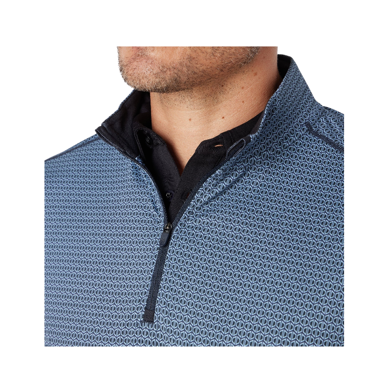 Printed Core Tech Quarter Zip