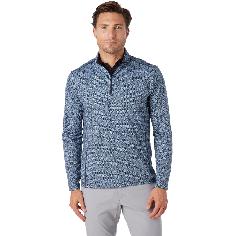 Printed Core Tech Quarter Zip