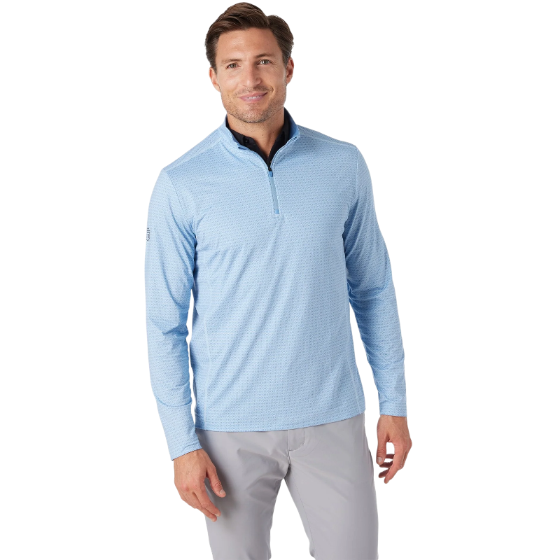 Printed Core Tech Quarter Zip