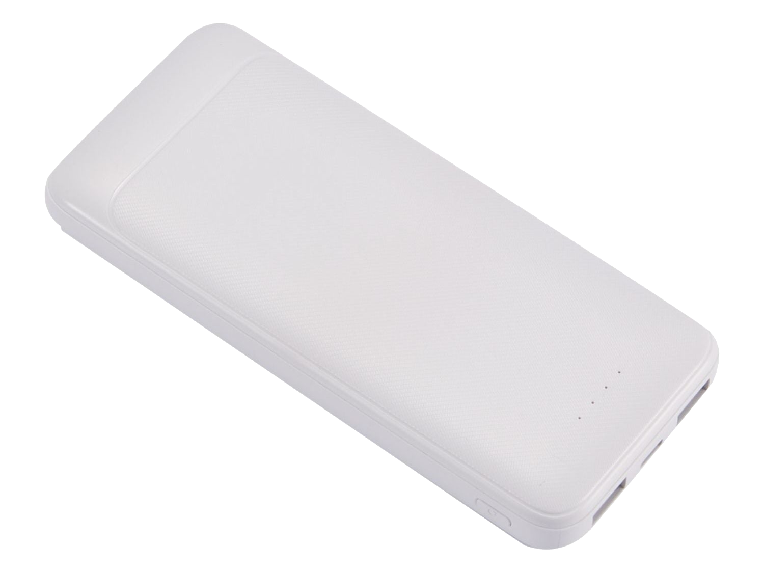 Pwr Pal 10000 mAh Power Bank with Integrated Cable - White - Wireless Power Banks