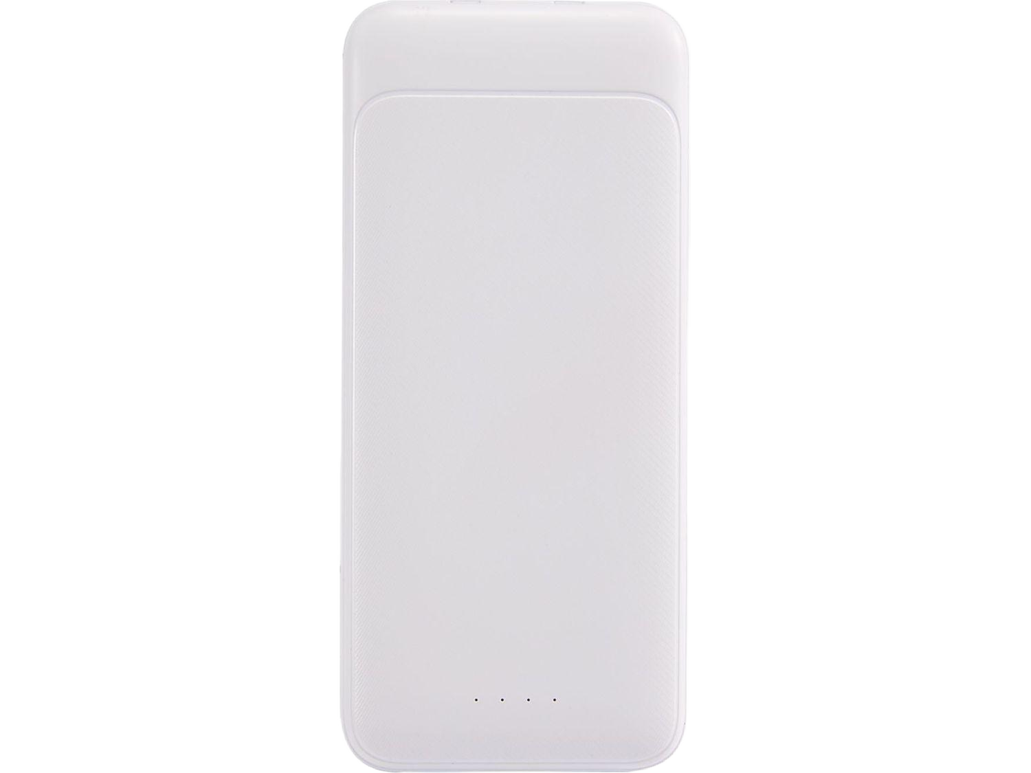 Pwr Pal 10000 mAh Power Bank with Integrated Cable - White - Wireless Power Banks
