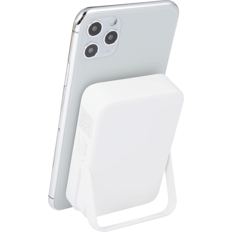 Quik Stand 10,000 mAh MagClick™ Wireless Power Bank - Wireless Power Banks - SwagWear