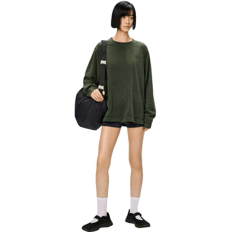 RAINS Addis Fleece Crewneck - Sweatshirts - SwagWear