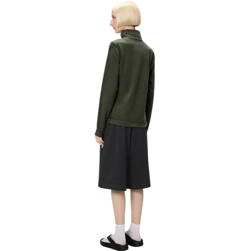 RAINS Addis Fleece Curve Half Zip - Pullovers - SwagWear
