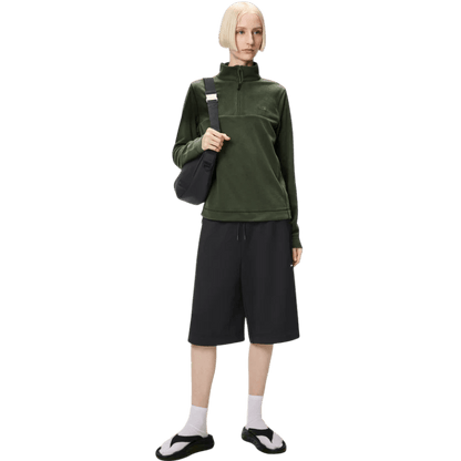 RAINS Addis Fleece Curve Half Zip - Pullovers - SwagWear