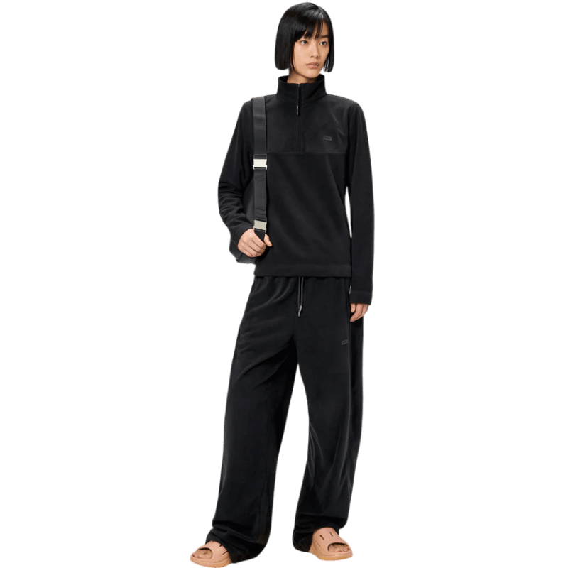 RAINS Addis Fleece Curve Half Zip - Pullovers - SwagWear